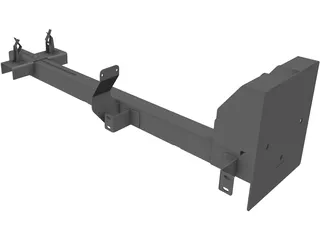 Rifle Rack 3D Model