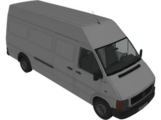 Volkswagen LT Long 3D Model