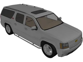 Chevrolet Suburban Z71 (2007) 3D Model