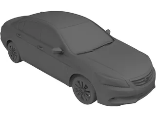 Honda Accord Sedan V6 (2011) 3D Model