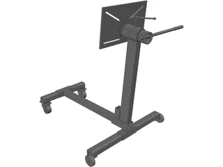 Engine Stand 3D Model