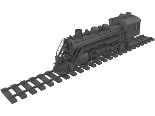 Locomotive 3D Model