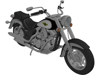 Kawasaki VN1500 3D Model