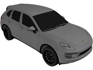 Porsche Cayenne (2011) 3D Model