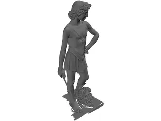 Classical Statue 3D Model