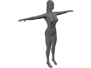 Girl 3D Model