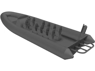 RIB 10M 3D Model