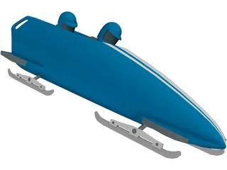 Bobsleigh 3D Model