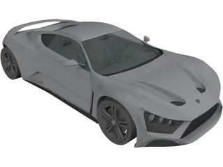 Zenvo ST1 3D Model