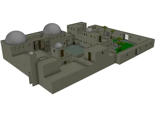 Persian City 3D Model