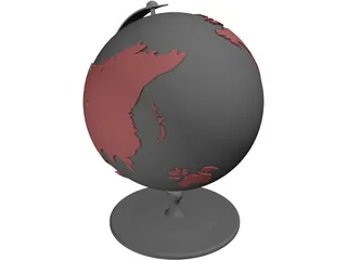 Globe 3D Model