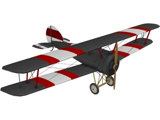 Sopwith Camel 3D Model