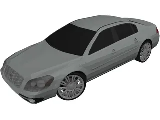 Buick Lucerne 3D Model