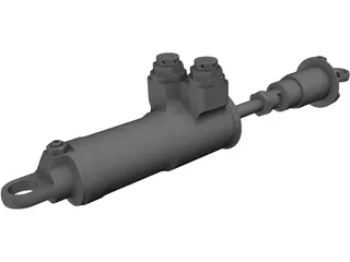 BOS FR02 Shock Absorber 3D Model