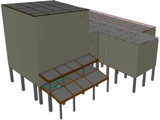 Bargir Factory 3D Model