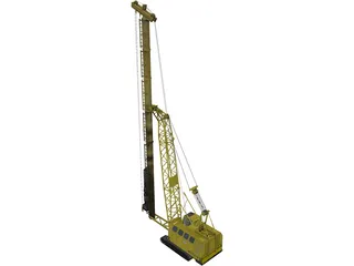 TAKRAF RDK 250.1 Crane 3D Model