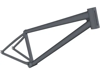 Dirt Bike Frame 3D Model