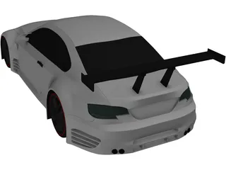 BMW M3 GTR 3D Model