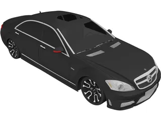 Mercedes-Benz S65 AMG (2010) 3D Model