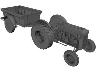 Tractor 3D Model