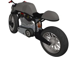 Motorcycle 3D Model