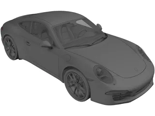 Porsche 911 (991) Carrera S (2012) 3D Model