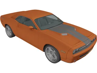 Dodge Challenger (2007) 3D Model