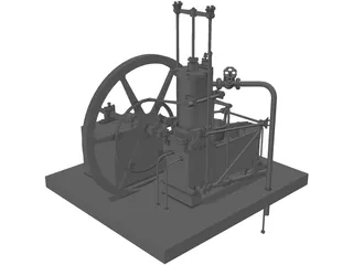 Watt Machine 3D Model