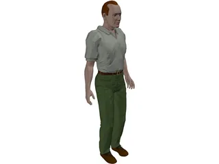 Man 3D Model