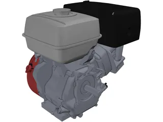 Engine Honda GX340 3D Model