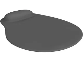 Mouse Pad 3D Model