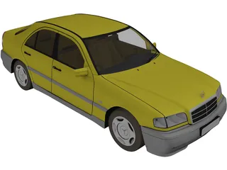 Mercedes-Benz C-class 3D Model