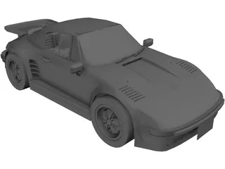 Porsche 911 Turbo 3D Model