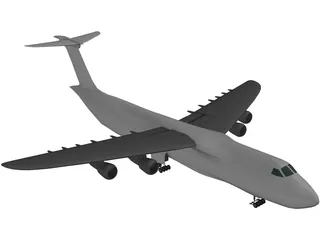 Lockheed C-5 Galaxy 3D Model