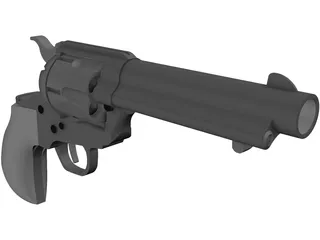 Colt Thunderer 5 Inch 3D Model