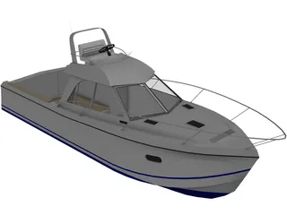 Boat 3D Model