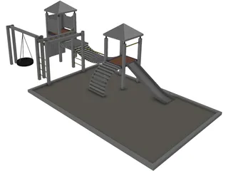 Jungle-Gym 3D Model