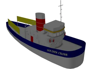 Tug 3D Model