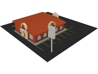 Taco Bell 3D Model