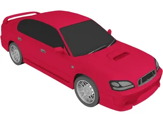 Subaru Legacy B4 3D Model