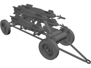 Bomblauncher 3D Model