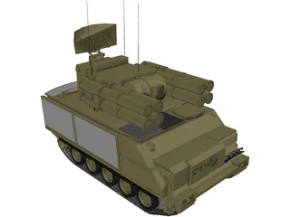 M-113 ADATS 3D Model