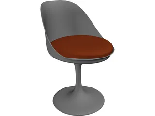 Chair Tulip 3D Model