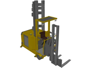 Forklift 3D Model