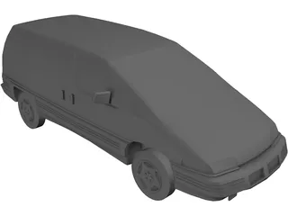 Pontiac Trans Sport (1991) 3D Model