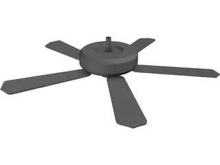 AZ Fan 3D Model