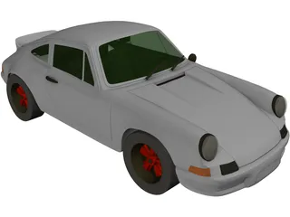 Porsche 911 Carrera 3D Model