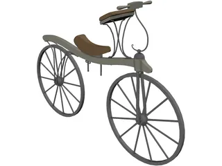 Bicycle Dennis Johnson 3D Model