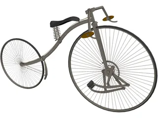 Bicycle Facile 3D Model