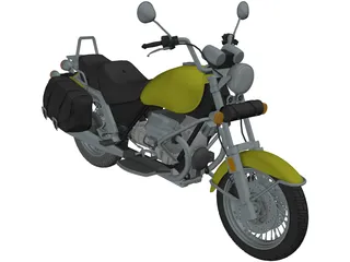 Moto Guzzi 1100i California 3D Model